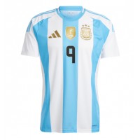 Argentina Julian Alvarez #9 Replica Home Shirt Copa America 2024 Short Sleeve